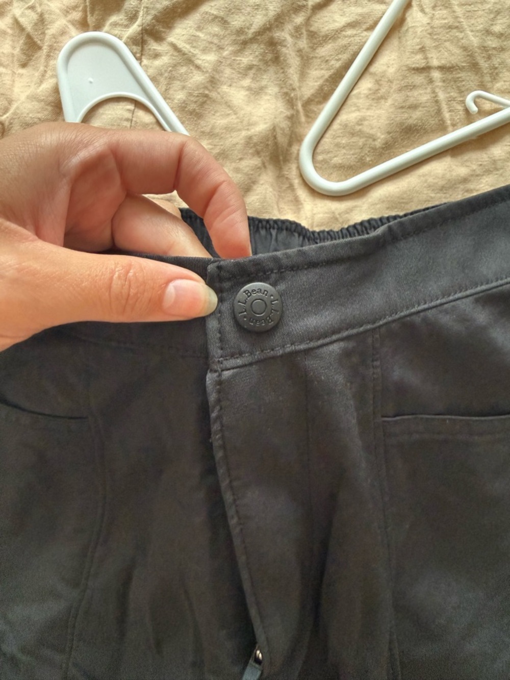 L.L. Bean Women's Black Bike/Active Shorts - Picture 8 of 9